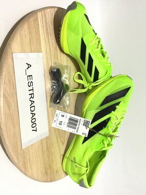 Adidas Adizero Finesse Track Spikes Lucid-Lemon/Black Men’s 9/Women's 10 -IG2018